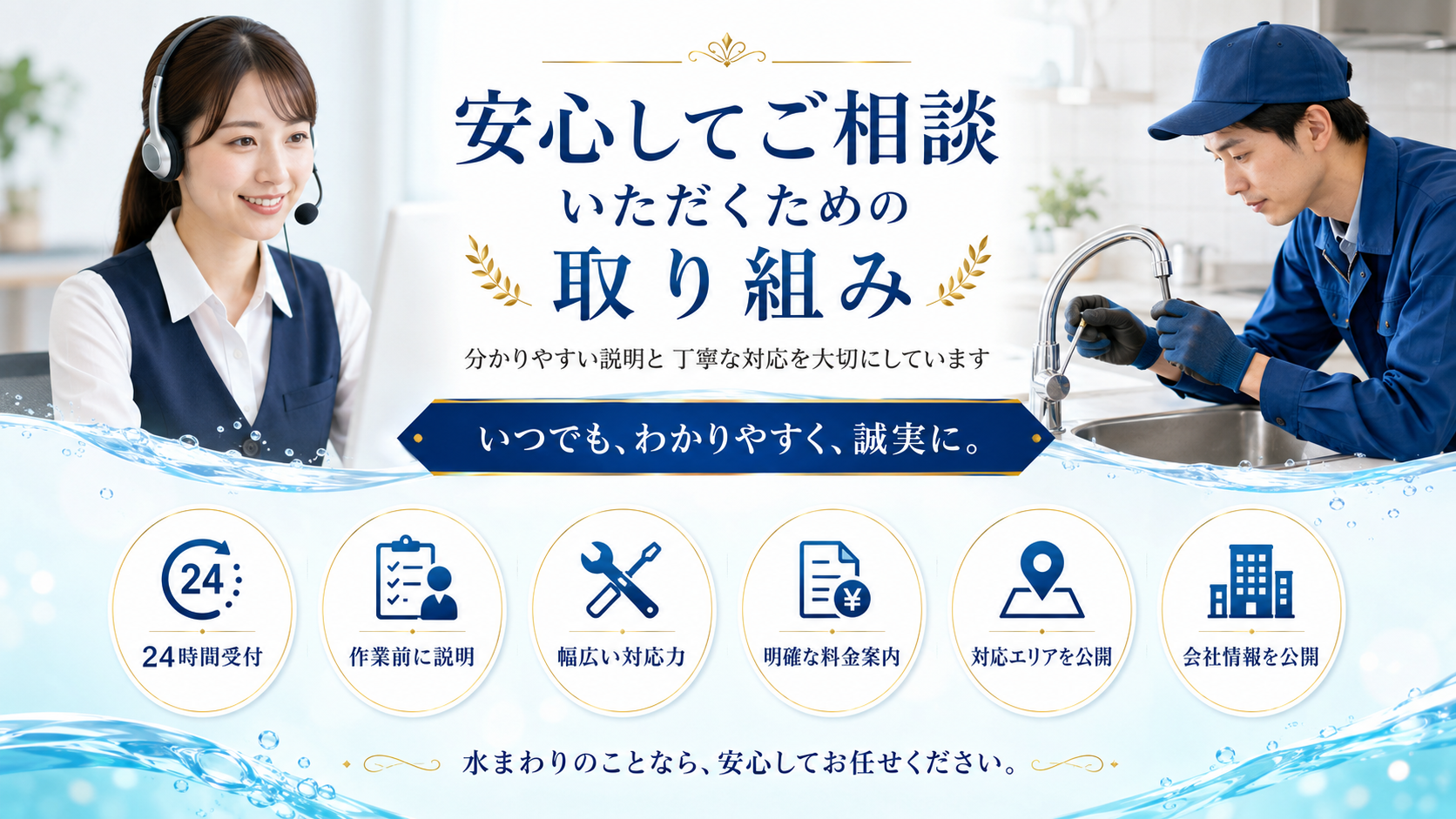安心して相談できる取り組みを案内する画像