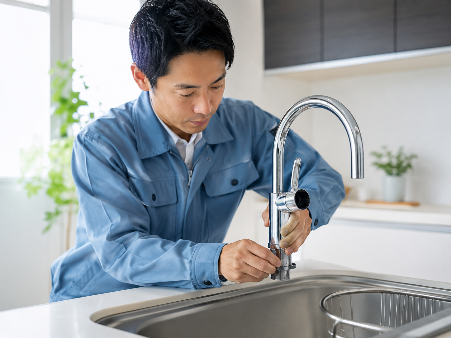 キッチン水栓交換のイメージ画像